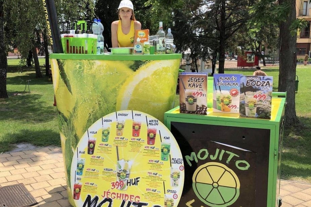 Mojito Lemon koktélok a Kiskőrösi Rónaszéki Fürdőben!